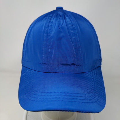 Unbranded Strapback Hat Blue One Size Adjustable Solid Vent Holes Blank