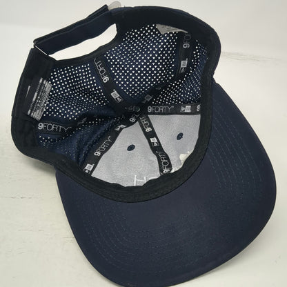 New Era Lynch Holdings Mesh Back Baseball Cap Blue One Size Strapback Hat