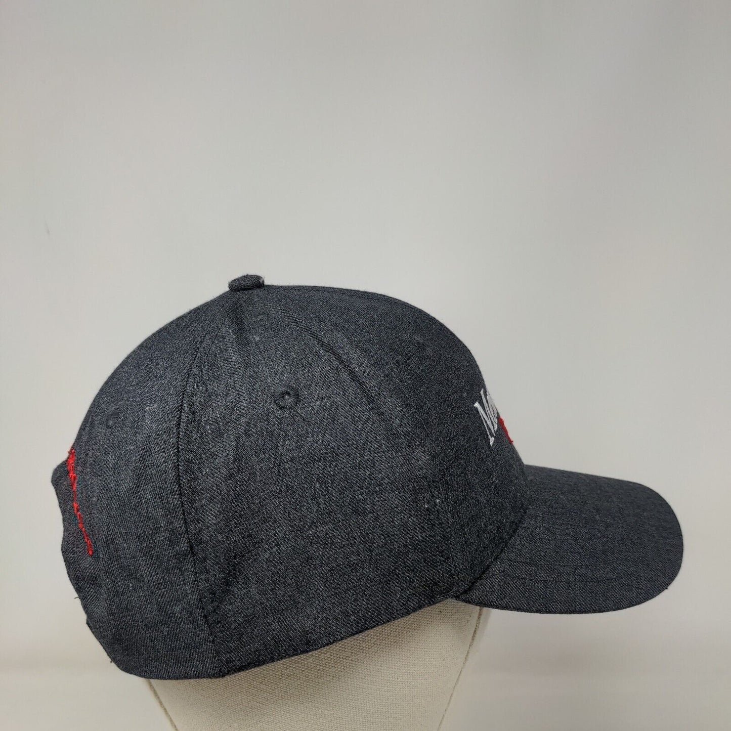 Members For Life Strapback Hat Gray One Size American Red Cross