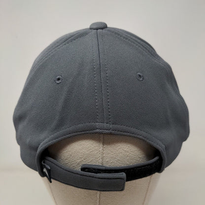 FB Adult Strapback Hat Gray One Size Adjustable Embroidered Pacific Headwear