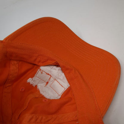 American Needle Baseball Cap Orange OSFM Davis Cup USA Serbia Boise Idaho Hat