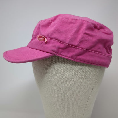 SKY Army Cap Pink One Size Cotton Embroidered Sun Yellow Purple Strapback Hat
