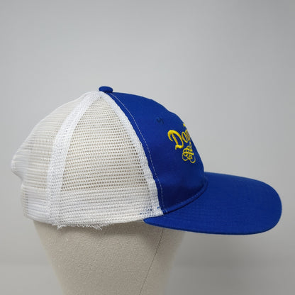 Don Julio Snapback Trucker Hat Blue One Size Mesh Back Colorblock