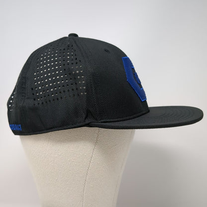 Kobalt Trucker Hat Black One Size Blue Logo Snapback Laser Cut Performance