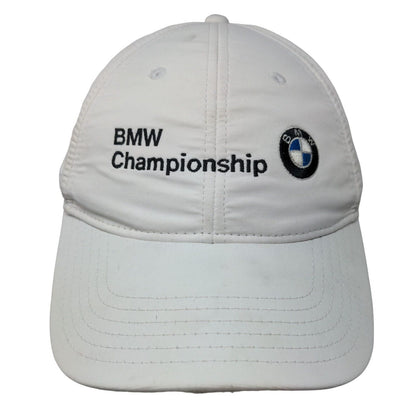 BMW Championship Adidas Golf Strapback Hat White OSFA Embroidered Logo