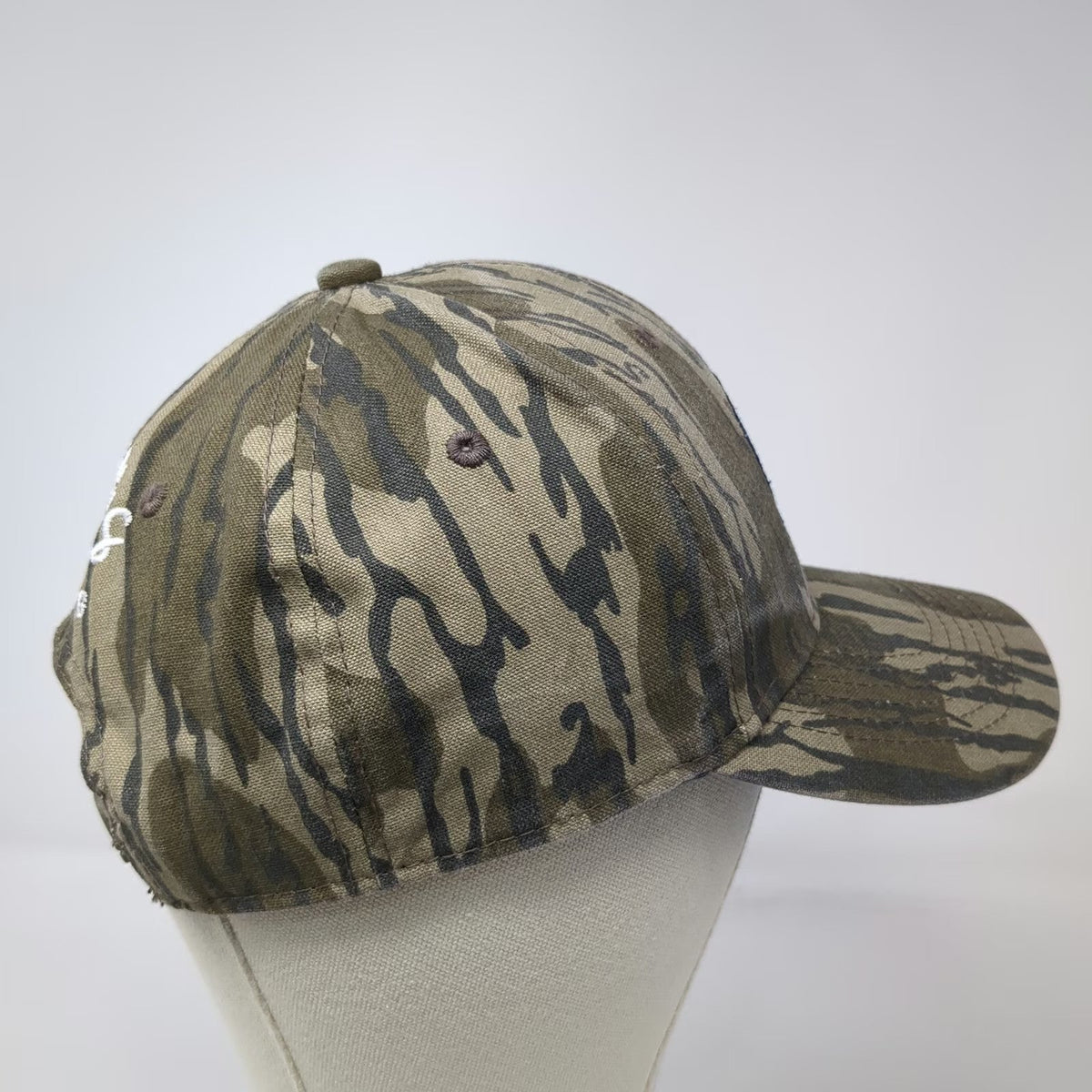 Outdoor Cap Snapback Green One Size Camo Kelli's Catering Fish Logo Hat