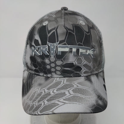 Kryptek Snapback Trucker Hat Camouflage OSFM Adjustable Patriotic Outdoor Cap