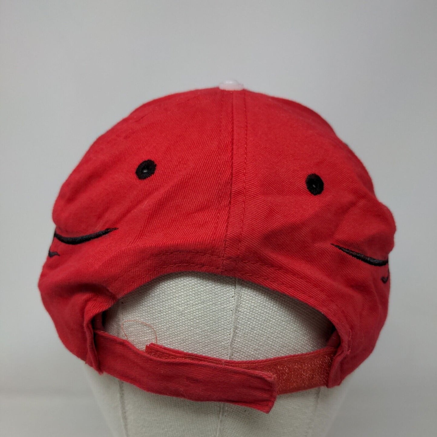 RIS Insulation Supply Flame Strapback Hat Red OSFM Embroidered Otto