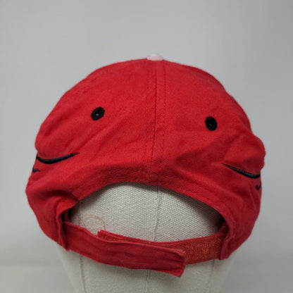 RIS Insulation Supply Flame Strapback Hat Red OSFM Embroidered Otto