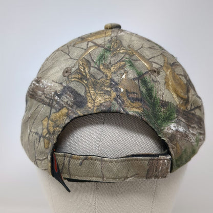 Port Authority Baseball Cap Green Camo One Size Jet Boat Races Salmon River Hat
