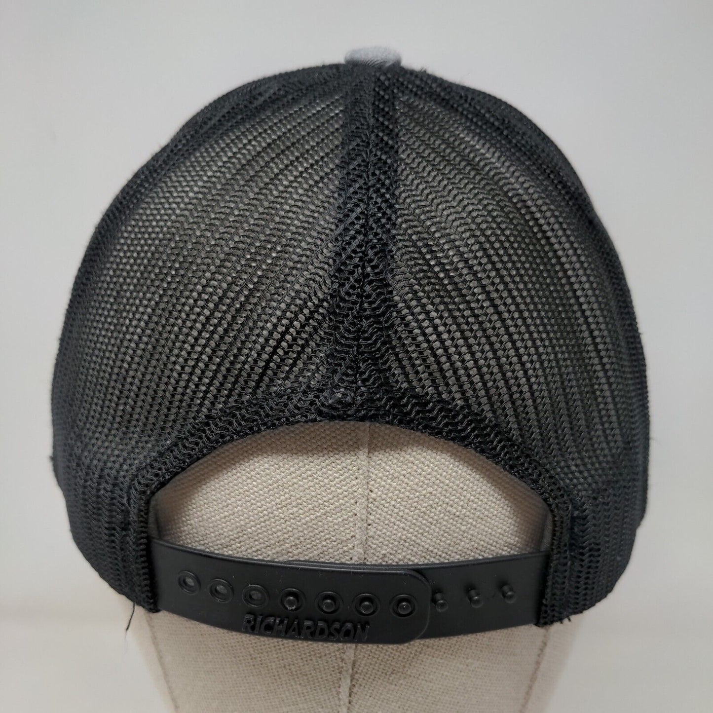 Shamrock Irish Snapback Mesh Back Trucker Hat Gray One Size Richardson