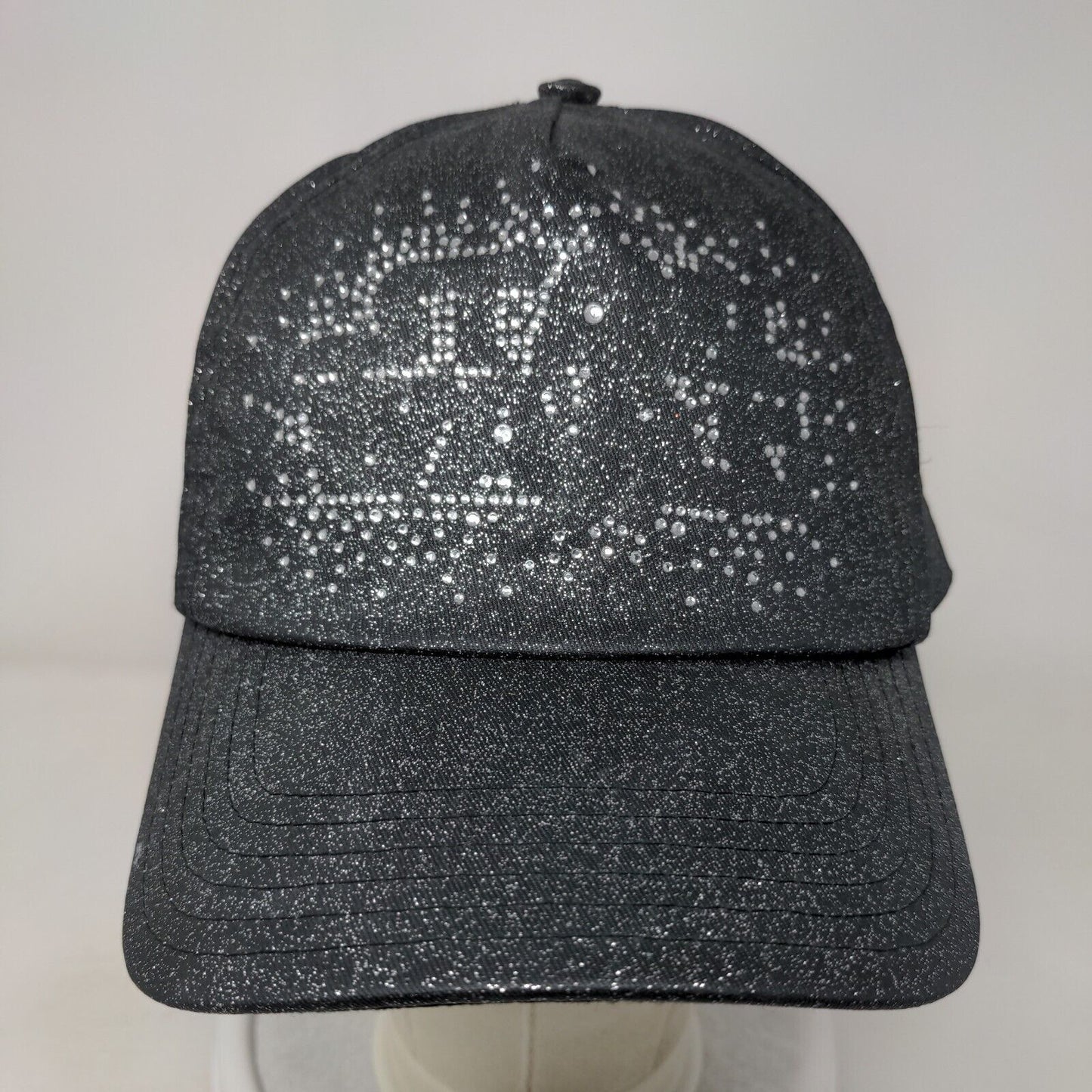Star Wars Bling Strapback Hat Gray Adult 59cm Adjustable Disney Parks