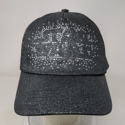 Star Wars Bling Strapback Hat Gray Adult 59cm Adjustable Disney Parks