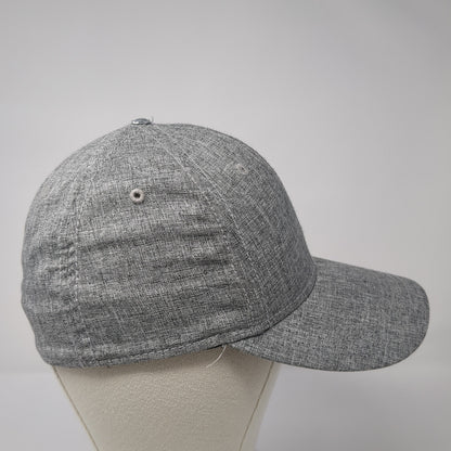 Unbranded Fitted Baseball Cap Gray Medium Lightweight 6 Panel Blank