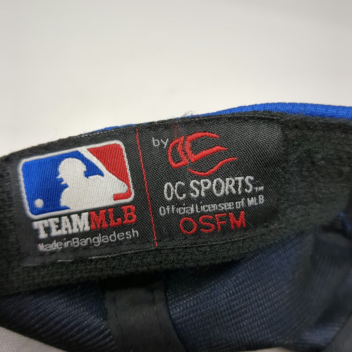 OC Sports New York Mets MLB Baseball Cap Blue Orange One Size Adjustable NY Hat