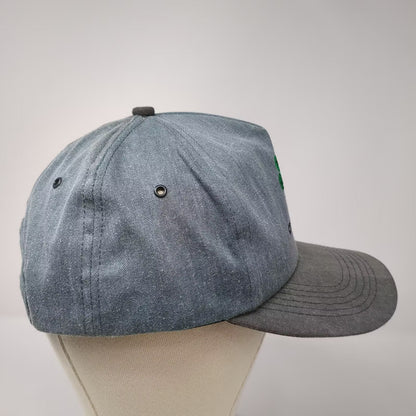 K-Products Crystal Beet Seed Trucker Hat Gray One Size Made in USA Vintage