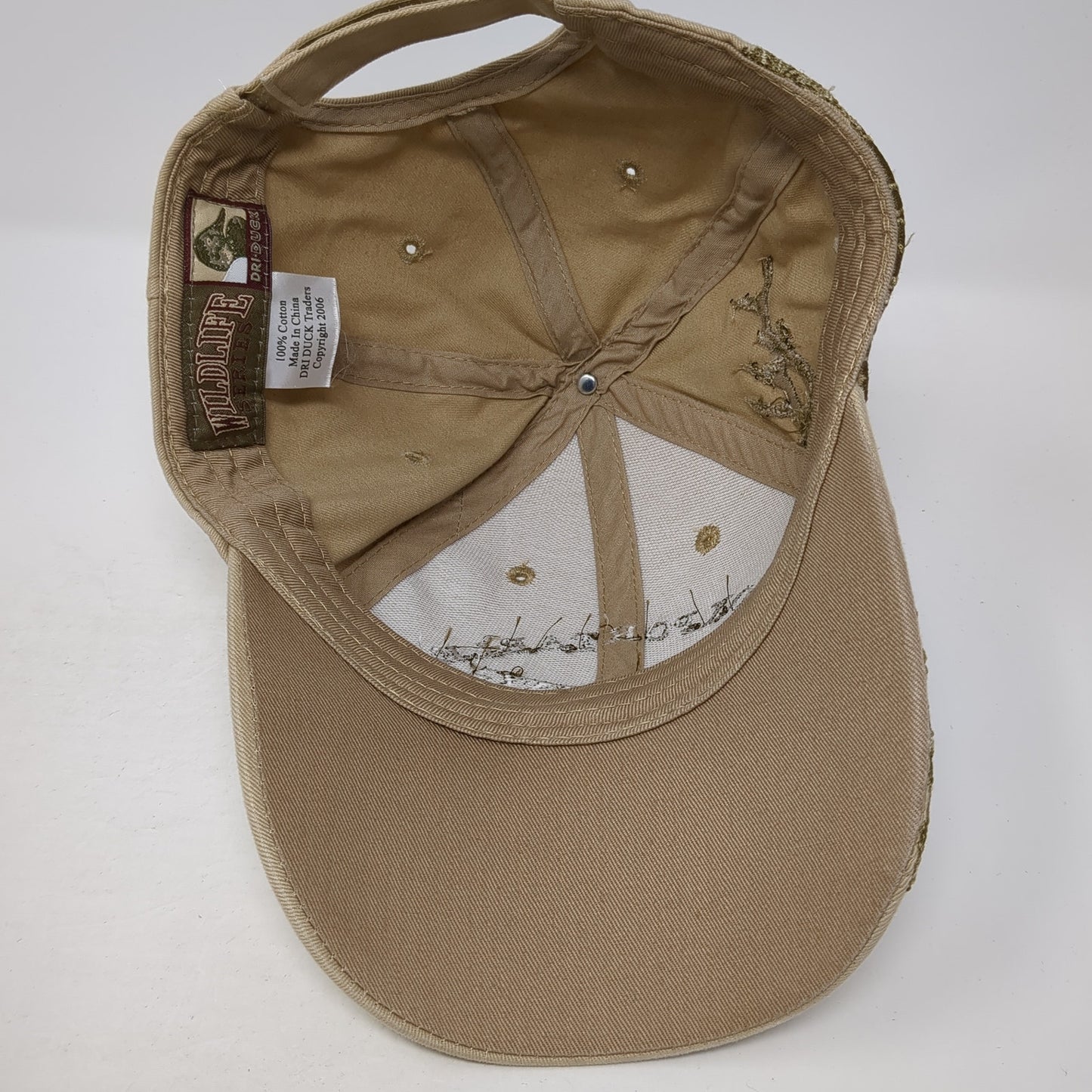Fox Portable Welding Strapback Baseball Cap Brown One Size Adjustable Dri-Duck