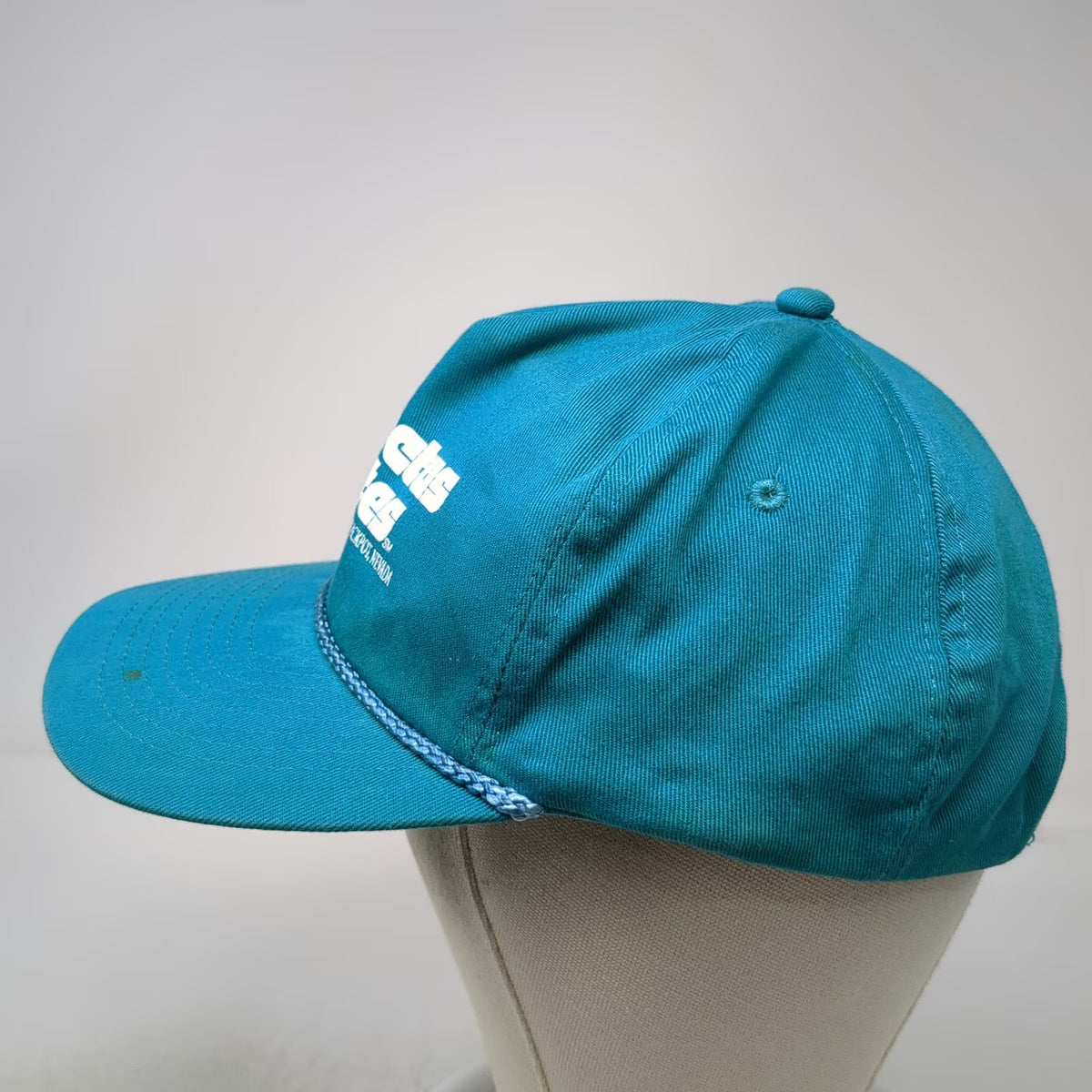 Mohr's 5 Panel Blue One Size Cactus Petes Resort Casino Nevada Rope Hat