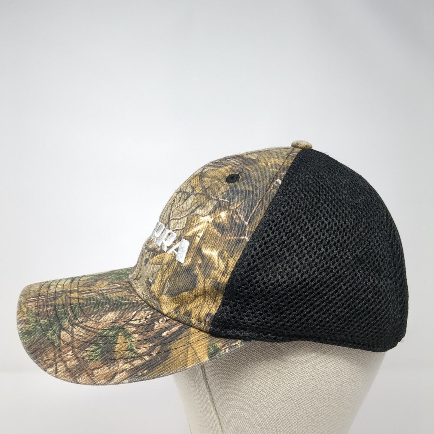 Sierra Fitted Trucker Hat Camouflage L/XL Perfect Fit Mesh Back Martin Marketing