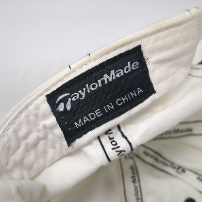 TaylorMade Baseball Cap White One Size Contrast Stitching R7 XR Golf Hat