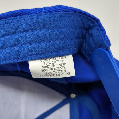 Weatherby Lake Snapback Hat Blue One Size Adjustable Embroidered 6 Panel