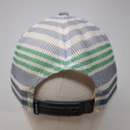 Hurley Snapback Trucker Hat Gray OS Adjustable Mesh Back The Classics Yupoong