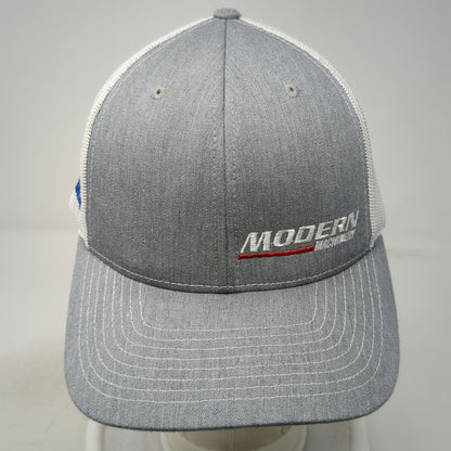 Richardson Trucker Hat Gray One Size Modern Machinery Komatsu Mesh Snapback