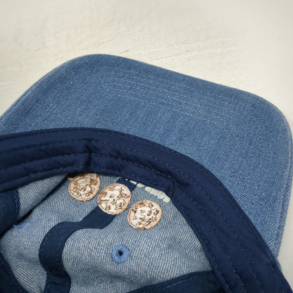 Tate's Bake Shop Cookies Blue Denim Baseball Cap One Size Slideback Hat 1980