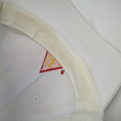 Fahrenheit Fashion Headwear Baseball Cap White One Size Sika Logo Slideback hat