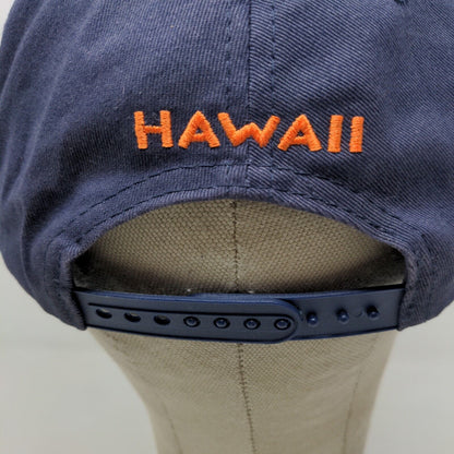 Surfware Hawaiian Classics Men's Snapback Hat Blue OSFA Embroidered Fish Logo
