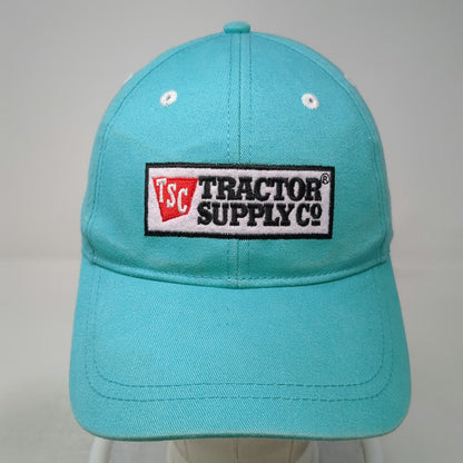 Covee Tractor Supply Co Blue Baseball Cap One Size Strapback Logo Patch Sewn Hat