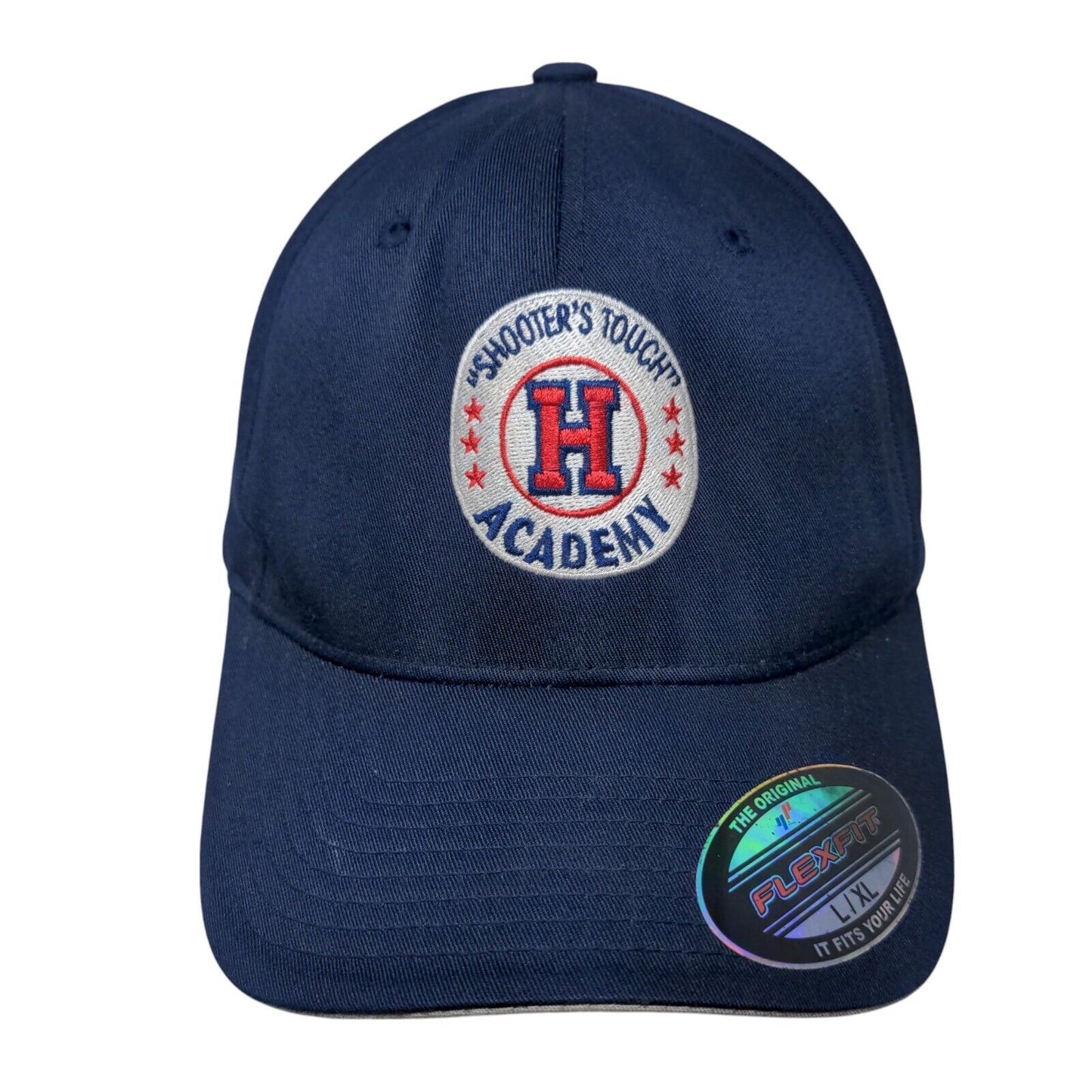 Harvey Shooter's Touch Academy Fitted Hat Blue L/XL Embroidered Flexfit