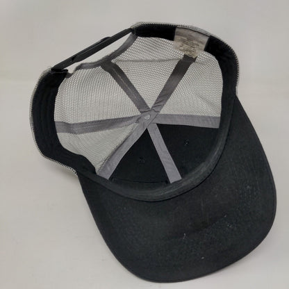 Taco Bell Now Serving Breakfast Snapback Trucker Hat Black RG Mesh Back