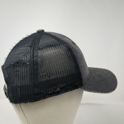Bass Pro Shops Trucker Hat Gray One Size Mesh Back Patch Graphic Fishing Goods