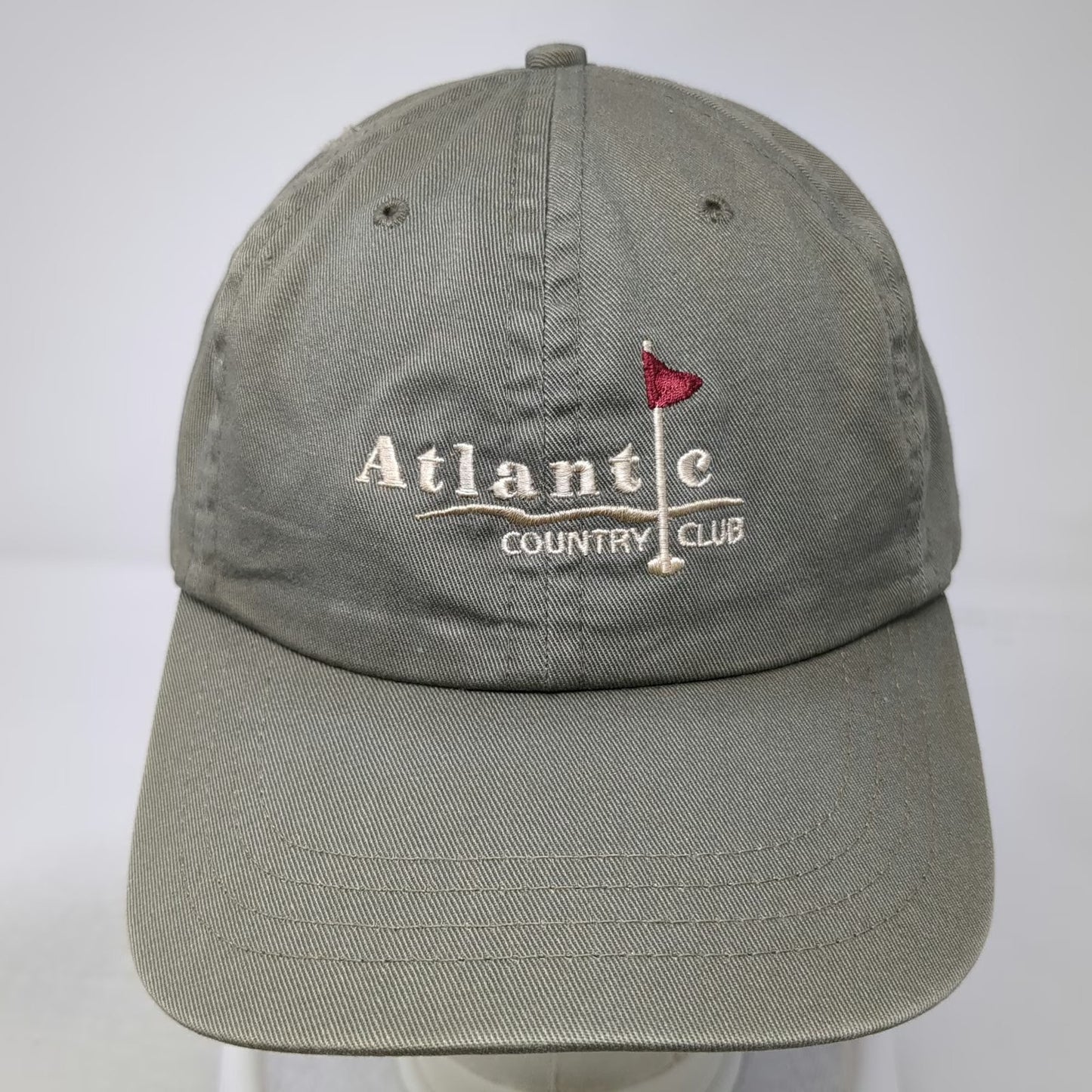 Imperial Baseball Cap Green One Size Atlantic Country Club Golf Hat Made in USA