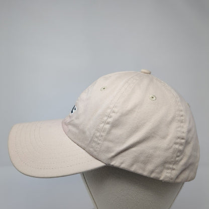 Vineyard Vines Whale Slideback Hat Tan One Size Adjustable Embroidered