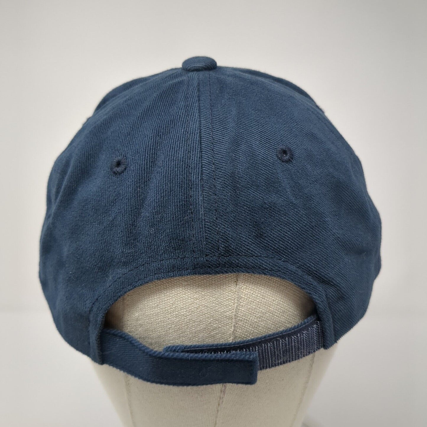 MMXX Strapback Baseball Cap Blue OS Adjustable Embroidered Classics Yupoong
