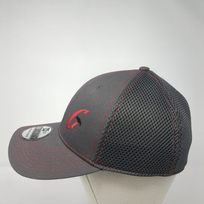 Garner Fitted Trucker Hat Gray M/L Lightweight Embroidered 39Thirty New Era