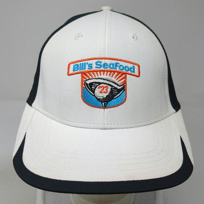 Fahrenheit Headwear Baseball Cap White One Size Bills Seafood Golf Slideback Hat
