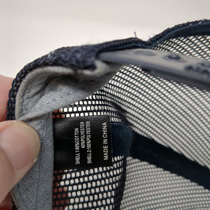 ST Snapback Mesh Back Trucker Hat Gray One Size Embroidered Richardson