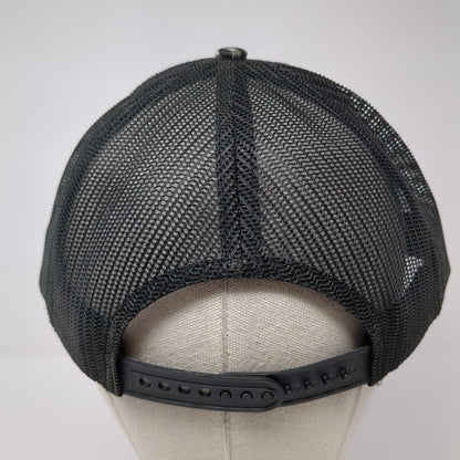 Barrier Building Snapback Trucker Hat Camo One Size Adjustable Mesh Pride Camo