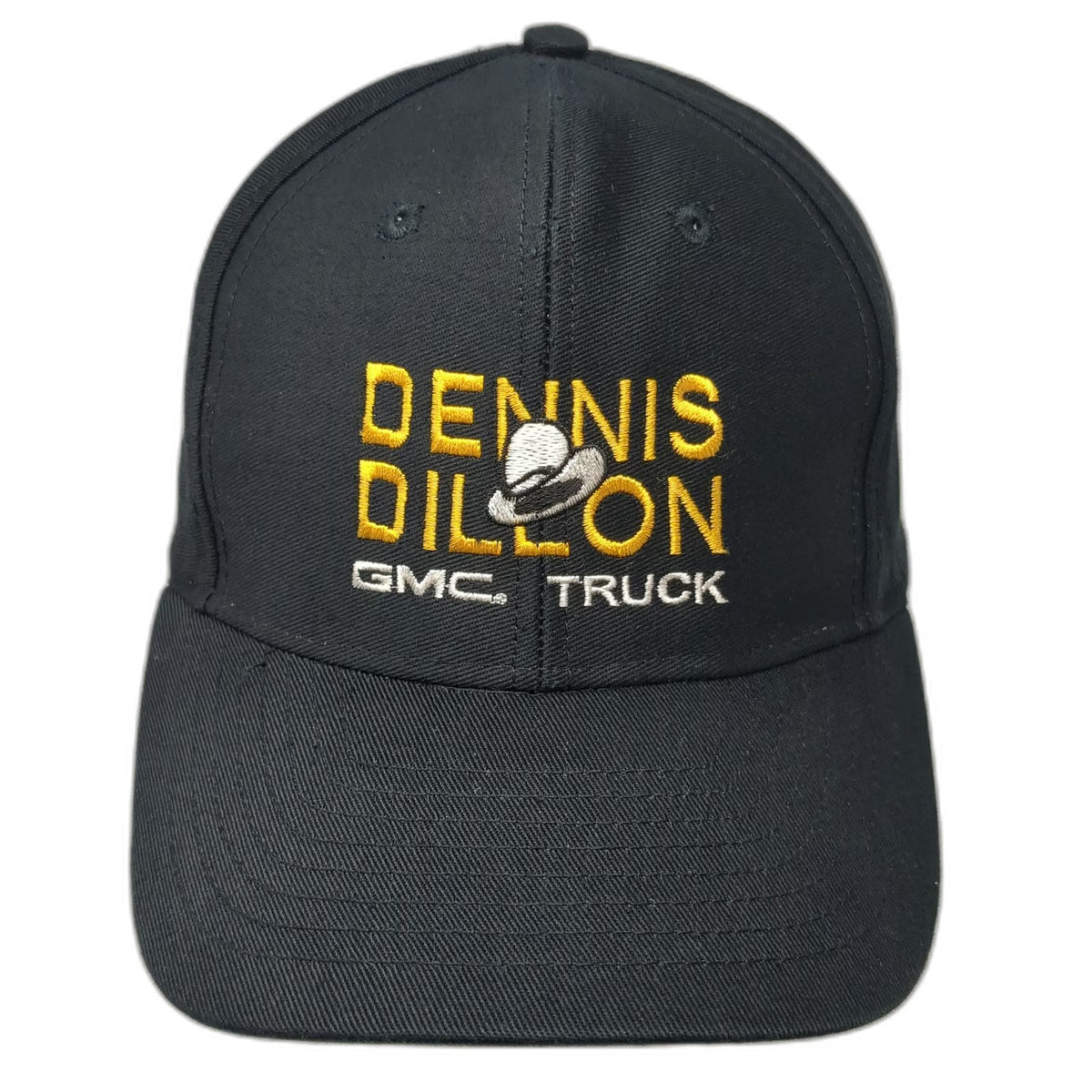 Mohr's Snapback Hat Black One Size Dennis Dillon GMC Truck Dealership Logo Cap