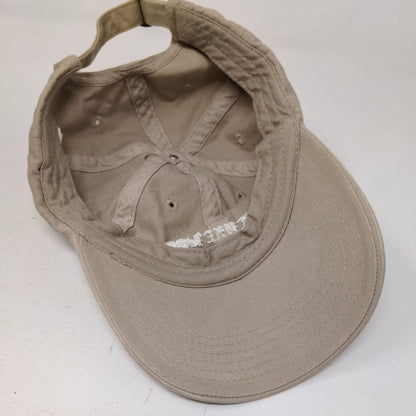 I Feel Like Pablo Slideback Hat Tan One Size Adjustable Embroidered Vented Holes