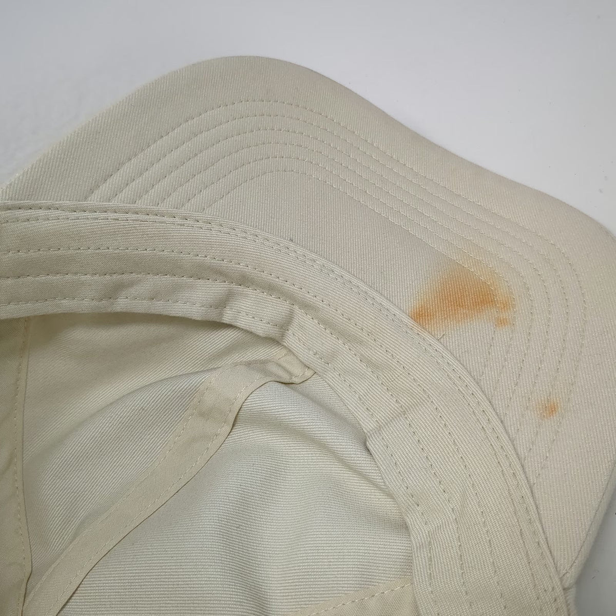 Uniqlo Baseball Cap Beige One Size Slideback Hat 6 Panel Plain Adjustable