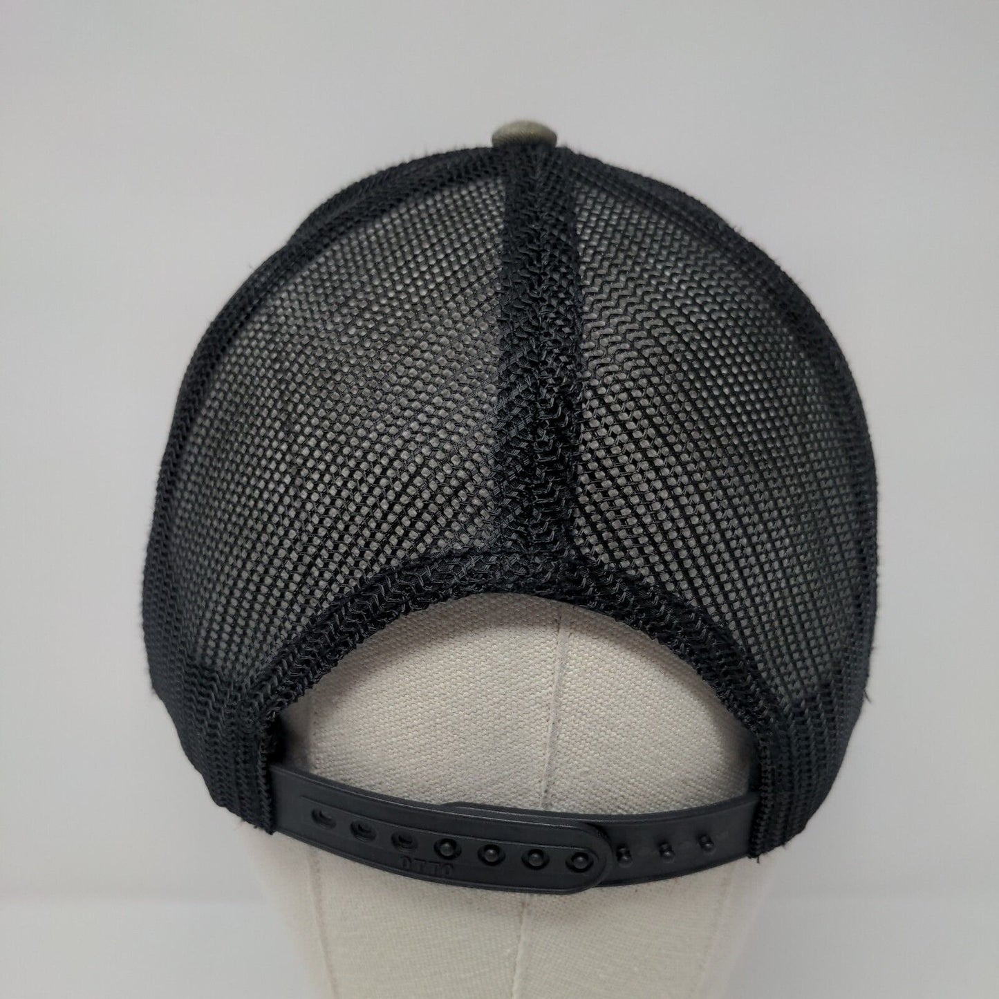 God Made Man And Woman Snapback Mesh Back Trucker Hat Green OSFM Otto