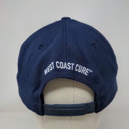 Authorized Dealer West Coast Cure Snapback Hat Blue OS The Classics Yupoong