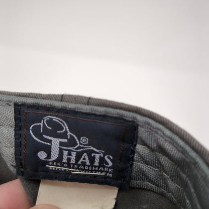 Manitou Spring 1872 Strapback Hat Gray One Size Adjustable Embroidered Jhats