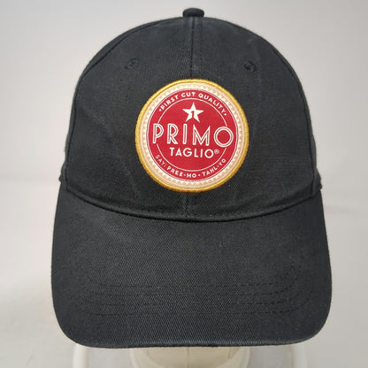Primo Taglio Deli Black Baseball Cap One Size Cotton Patch Logo Slideback Hat