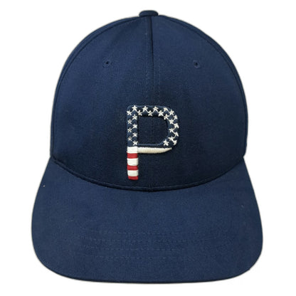 Puma Snapback Blue One Size Myrtle Beach National Golf Stars Stripes Hat