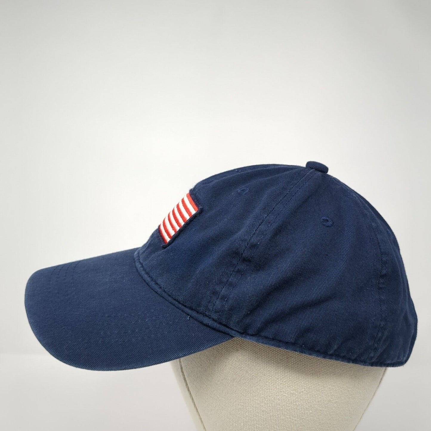 Old Navy American Flag Slideback Hat Blue One Size Adjustable 6 Panel